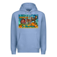 Colony Blue Cutest Pumpkins In The Patch Premium Hoodie - LillyAllenDesigns