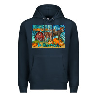Navy Cutest Pumpkins In The Patch Premium Hoodie - LillyAllenDesigns
