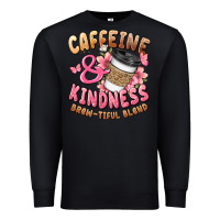 Black caffeine and kindness brewtiful blend Premium Sweatshirt - JahusDesignShop