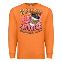 Carrot caffeine and kindness brewtiful blend Premium Sweatshirt - JahusDesignShop
