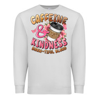 Dove Grey caffeine and kindness brewtiful blend Premium Sweatshirt - JahusDesignShop