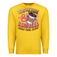Lemon caffeine and kindness brewtiful blend Premium Sweatshirt - JahusDesignShop