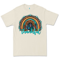 Bone western thanksgiving rainbow with turkey Premium Tee - RanaPortraitStore