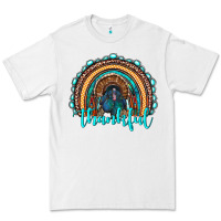 White western thanksgiving rainbow with turkey Premium Tee - RanaPortraitStore