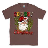 Chestnut cowboy christmas western cactus Classic Tee - CowGirlArtShop