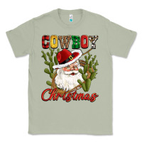 Matcha cowboy christmas western cactus Classic Tee - CowGirlArtShop