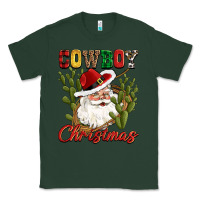 Sports Green cowboy christmas western cactus Classic Tee - CowGirlArtShop