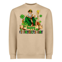 Mushroom happy st patricks day with st patricks Heavyweight Sweatshirt - AdoDesignShop