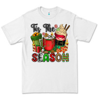 White tis the season Premium Tee - CowGirlArtShop