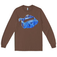 Chestnut Chin Guard Fa Element 1 Long Sleeve Tee - FaDigitalArtStudio