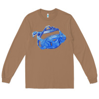 Toasted Coconut Chin Guard Fa Element 1 Long Sleeve Tee - FaDigitalArtStudio
