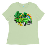 Matcha western truck St. Patrick's Day Ladies Tee - HowdyJamesFarm