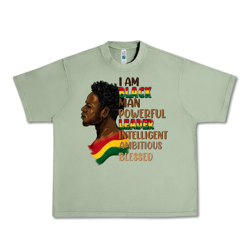I Am Black Man Urban Heavy Tee by FaDigitalArtStudio | Teevron