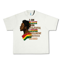 Pistachio I am black man Urban Heavy Tee - FaDigitalArtStudio