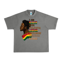 Tornado I am black man Urban Heavy Tee - FaDigitalArtStudio