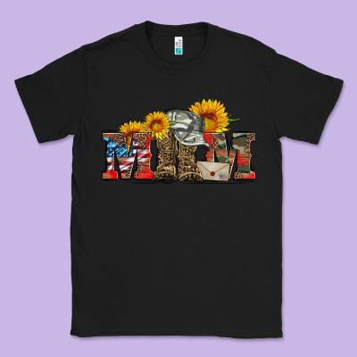 Mom Boots Hat And Sunflower Classic Tee Designed By Artiststas