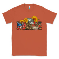 Copper mom boots hat and sunflower Classic Tee - Artiststas