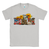 Moon Dust mom boots hat and sunflower Classic Tee - Artiststas