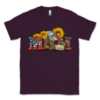 Plum mom boots hat and sunflower Classic Tee - Artiststas