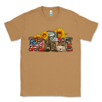 Toasted Coconut mom boots hat and sunflower Classic Tee - Artiststas