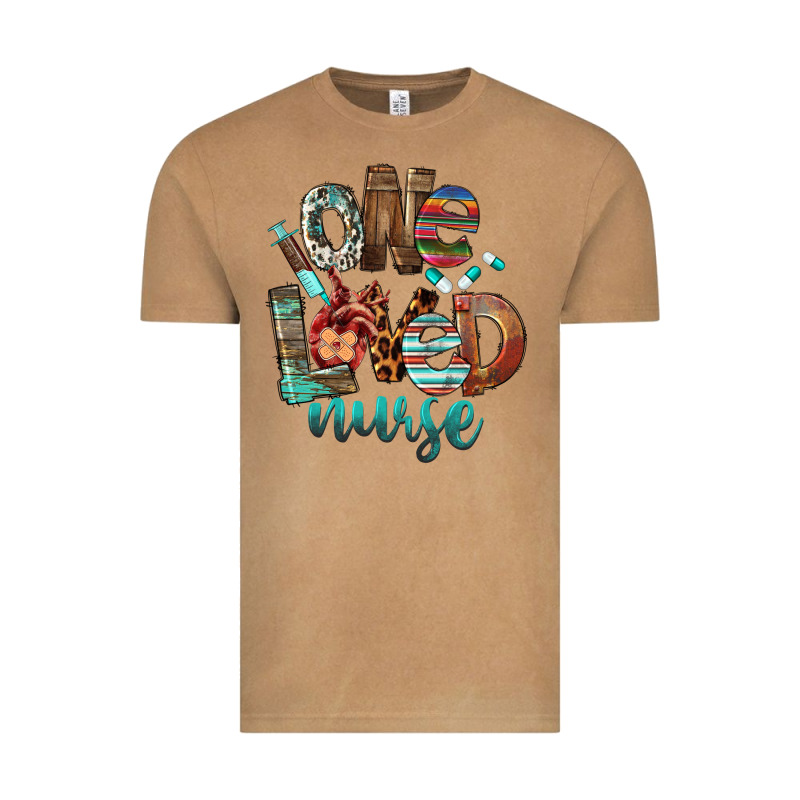 One Loved Nurse Vintage Tee by FaDigitalArtStudio | Teevron