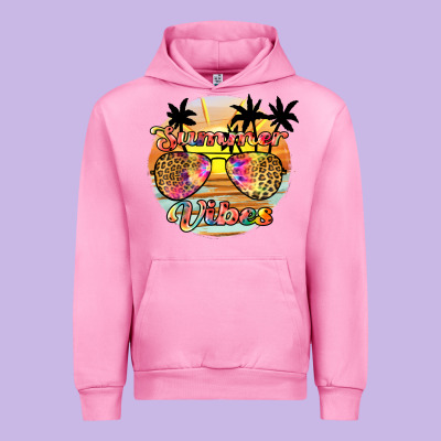 Summer Vibes2 Urban Hoodie Designed By Jahusdesignshop