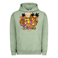 Pigment Oil Green summer vibes2 Urban Hoodie - JahusDesignShop