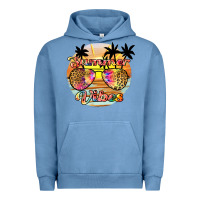 Pigment Pebble Blue summer vibes2 Urban Hoodie - JahusDesignShop