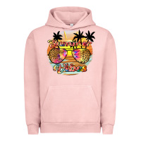 Pigment Salmon summer vibes2 Urban Hoodie - JahusDesignShop