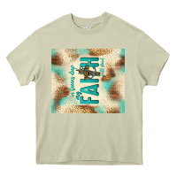 Mossy faith with cross Heavy Core Tee - TumblerDesignByShophia