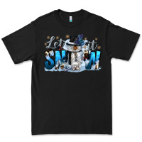 Black let it snow Premium Tee - CowGirlArtShop