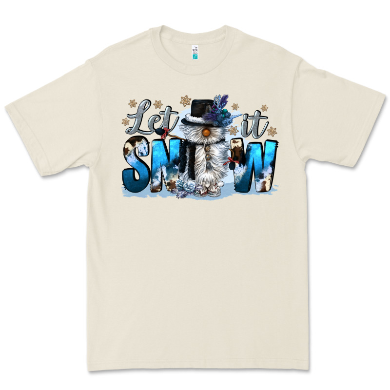 Let It Snow Premium Tee by CowGirlArtShop | Teevron