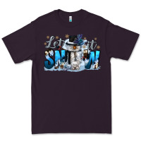 Plum let it snow Premium Tee - CowGirlArtShop