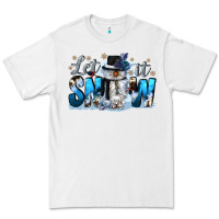 White let it snow Premium Tee - CowGirlArtShop