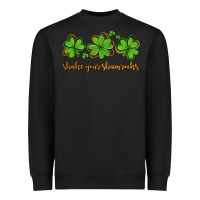 Black shake your shamrocks Heavyweight Sweatshirt - AdoDesignShop