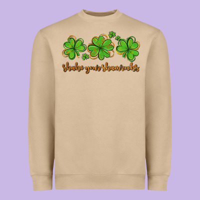 Shake Your Shamrocks Heavyweight Sweatshirt Designed By Adodesignshop