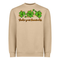 Mushroom shake your shamrocks Heavyweight Sweatshirt - AdoDesignShop