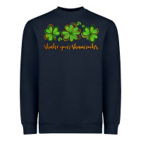 Navy shake your shamrocks Heavyweight Sweatshirt - AdoDesignShop