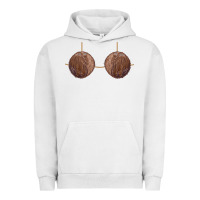 Pigment Lunar Rock coconut bra easy adult halloween tiki party costume t shirt Urban Hoodie - linhVisuals