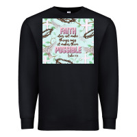 Black faith does not make things easy Premium Sweatshirt - JahusDesignShop