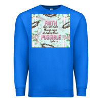 True Royal faith does not make things easy Premium Sweatshirt - JahusDesignShop