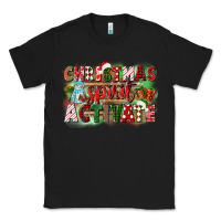 Black christmas spirit activate Classic Tee - CowGirlArtShop