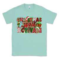 Seafoam christmas spirit activate Classic Tee - CowGirlArtShop
