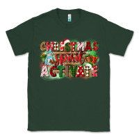 Sports Green christmas spirit activate Classic Tee - CowGirlArtShop