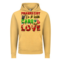 Vintage Mustard pharmacist do it with care and love christmas Vintage Hoodie - FaDigitalArtStudio