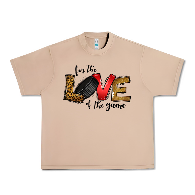 For The Love Of The Game Ice Hockey Urban Heavy Tee by Jasminsmagicworld | Teevron