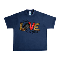 Navy for the love of the game ice hockey Urban Heavy Tee - Jasminsmagicworld