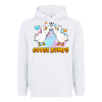 White goose bumps Heavyweight Hoodie - JahusDesignShop