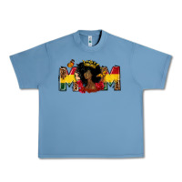 Pebble Blue Juneteenth mom Urban Heavy Tee - FaDigitalArtStudio