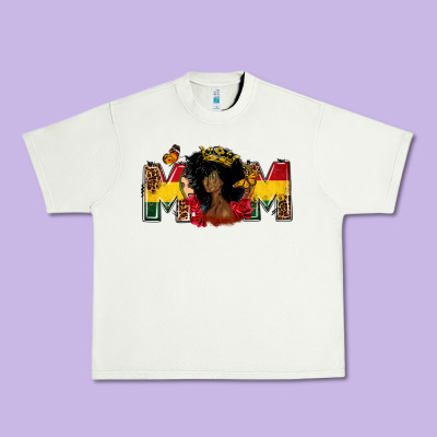 Juneteenth Mom Urban Heavy Tee Designed By Fadigitalartstudio